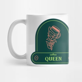 coffee queen vintage design Mug